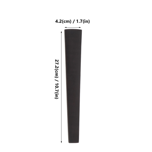 2Pièces Accessoires Pratiques Violon 4/4 Bois D’ébène Assortis 1