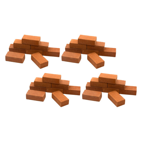 2Pièces Mini Marron Pour Décor Et Jardin Miniature