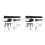 2Pièces Accessoires Pratiques Violon 4/4 Bois D’ébène Assortis 8