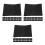 75Pcs Black Fabric Mourning Armbands Soft Comfortable Funeral Bands 8