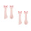 4Pièces Spatules Silicone Roses Pour Humide Chats 8