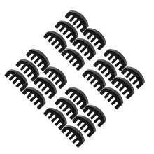 24Pièces Sourdines Pratique Violon Caoutchouc Noir Durable Et