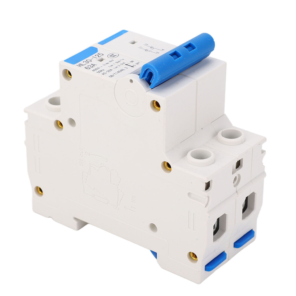 2P Isolator Switch 400V 63A Shunt Release Mini Circuit Breaker 4641386910161