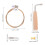 2Ensembles Kit Lyre Harpe Cordes Et Clés Accessoires Métal 11