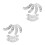 6Paires Semelle Talon Fer Argent Protection Durable Facile À Installer 7
