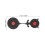 Cible Spinner Double Acier Entretien Gratuit Usage Jardin 3