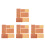 128Pcs Copper Orange Perfboard Single Side for Home Circuit DIY 6