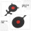 Cible Spinner Double Acier Entretien Gratuit Usage Jardin 8