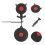 Cible Spinner Double Acier Entretien Gratuit Usage Jardin 11