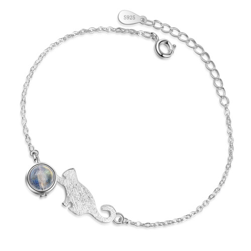 5Stk Blaue Link-Armbänder, Stylische Handketten Für 1