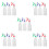 15Pcs Travel Size Spray Bottles ABS Material with Adjustable Nozzles 4