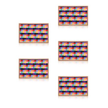 5Pièces Puzzles Multi En Polyester Antidérapant Pour DIY