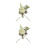 2Pièces Accessoires Mariage Corsage Rose 1