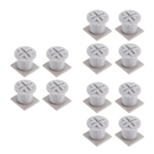 3Ensembles Protection Vis Plastique Gris Pour Enfants Sûr