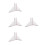 8Pièces Écran Splash Guard Transparent Pour Salle De Bain 1