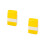 2Pcs Yellow Plastic Identity Guard Roller Stamp for Privacy Protection 4