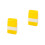 2Pcs Yellow Plastic Identity Guard Roller Stamp for Privacy Protection 7