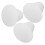 12Pièces Bouchons Scellants Silicone Blancs Pour Tubes Bouteilles 3