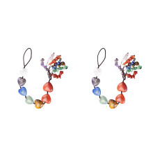2Pièces Décor Handmade Pierre Suspendu