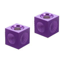 2Pièces Accessoire Réparation Pointe Queue Billard Violet