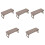 5Pièces Support Main Plastique Marron Pour Domestique 1