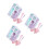 9Sets Facial Mask Bowl Set Plastic DIY Tools Assorted Colors Durable 1