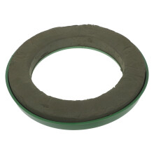 6Pcs Green Plastic Wreath Base Ring with Suction for Formal Parties