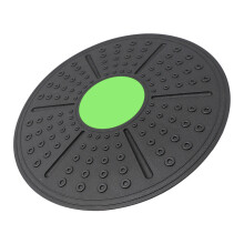 1Stk Yoga Balance Pedal PP Mit Massagepunkten Und Rotation Grün