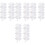 Multi-Color Anti-Collision Sun Window Clings 5