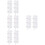 Multi-Color Anti-Collision Sun Window Clings 9