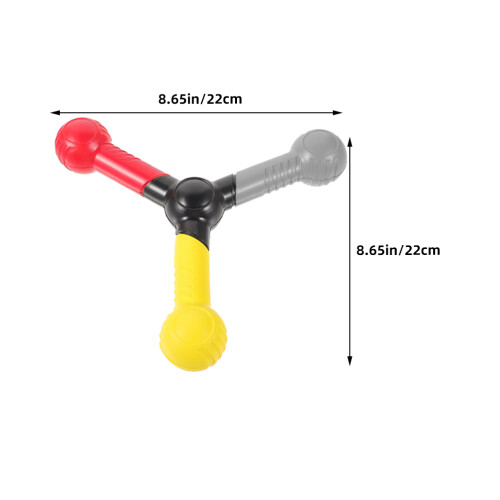3Pièces Bâtons De Coordination Main-Œil Polyuréthane Jeux 2
