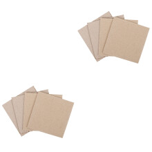 8Pièces Kit Presse Fleurs En Bois Beige Pour Art Floral DIY