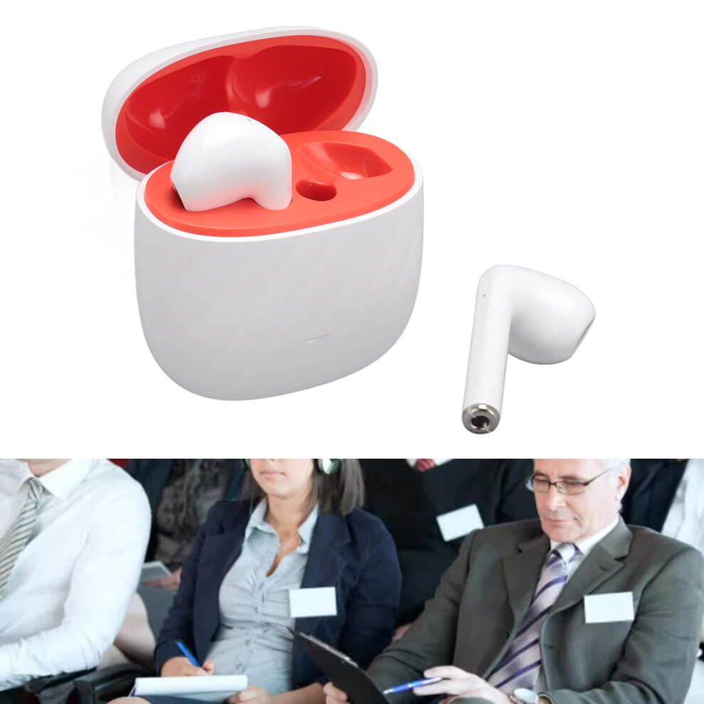 Wireless Bluetooth 5.3 Language Translator Earbuds Waterproof 84 Languages White 8731386910448