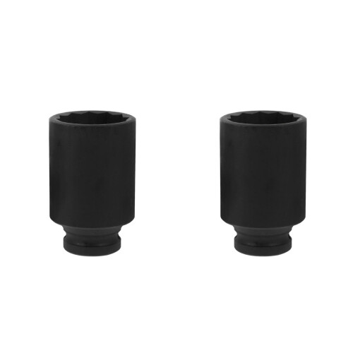 2Pcs Replacement Black Flip Socket for Wheel Lock Lug Nut Impact