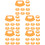 50Pcs Calf Nose Ring Weaner Tool Plastic Orange Practical Farm Use 6