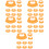50Pcs Calf Nose Ring Weaner Tool Plastic Orange Practical Farm Use 7
