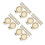 72Pièces Mini Cercles À Broder Bois Beige Pour Accessoires DIY 8