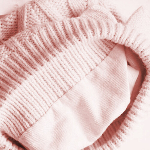 Bonnet Laine Bébé Rose, Et Respirant Pour - 1