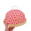 1Ensemble Panier En Rotin Rouge Couvercle Pour Pâtisseries 4