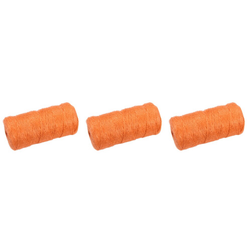 3Stk Oranges Bindeband Für Handwerk, Gartendeko Und Geschenkverpackung