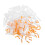 200Pièces Aiguilles De Distribution Inox Pour Usage Industriel Orange 5
