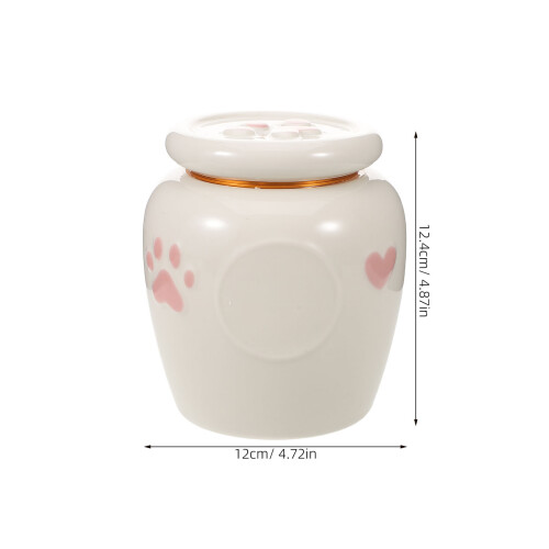 Urne Souvenir Animaux Compacte Étanche En Céramique 1