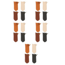 20Pcs PU Skillet Handle Covers Heat-Resistant Assorted Colors