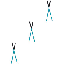 3Paare Blau Aluminium Drumsticks Für Schlagzeug Und Pad Praxis