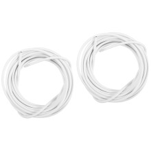 2Sets Gardinenseil Weiß Mit Kunststoff & Für Bett Vorhänge