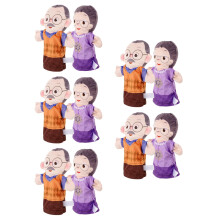 10Pcs Assorted Color Hand Puppets for Kids Realistic Storytelling Toy