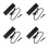 4Ensembles Boîtier Portable SSD Aluminium Noir USB Nvme Double Support 5