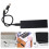 4Ensembles Boîtier Portable SSD Aluminium Noir USB Nvme Double Support 10