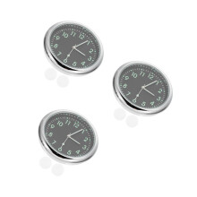 3 Pieces Decorative Car Clock Digital Convenient Schedule Reminder