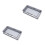 2Pièces Cache- Prise Étanche ABS Gris Protection Murale 7